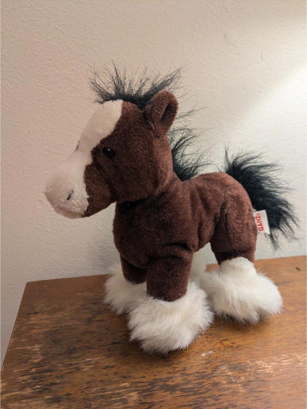 Webkinz Ganz Clydestale Horse plush